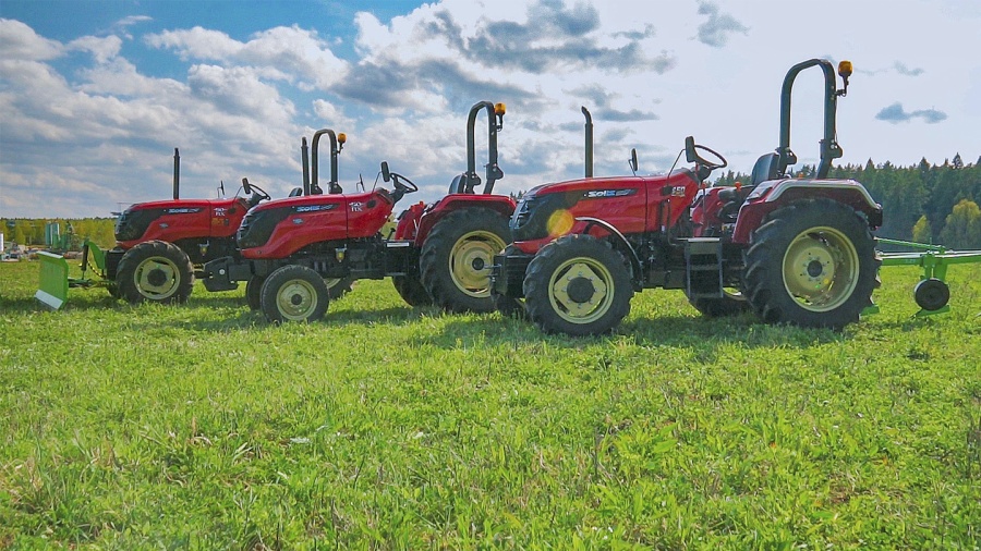 Трактор Solis-Gold | Солис-Голд 50 4x4 8+2 Radial agri 9.5-20 / 13.6-28 (с ПСМ)