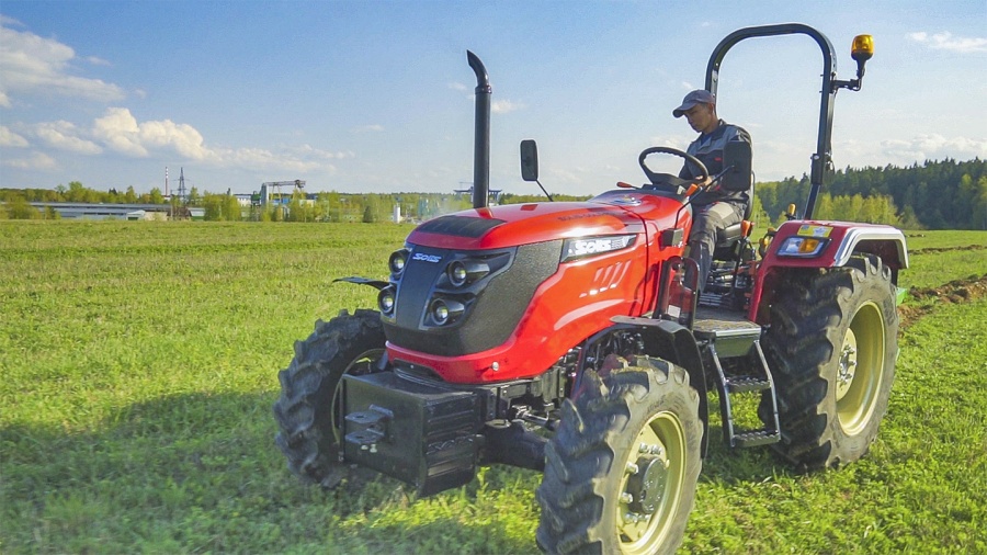 Трактор Solis-Gold | Солис-Голд 50 4x4 12+12 Radial agri 250-85R20 / 340-85R28 (с ПСМ)