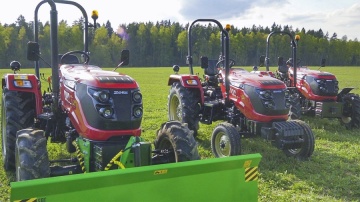 Трактор Solis-Gold | Солис-Голд 50 4x4 12+12 Radial agri 250-85R20 / 340-85R28 (с ПСМ)